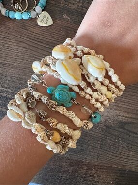 Beach themed bracelet 🌊🐙🌅